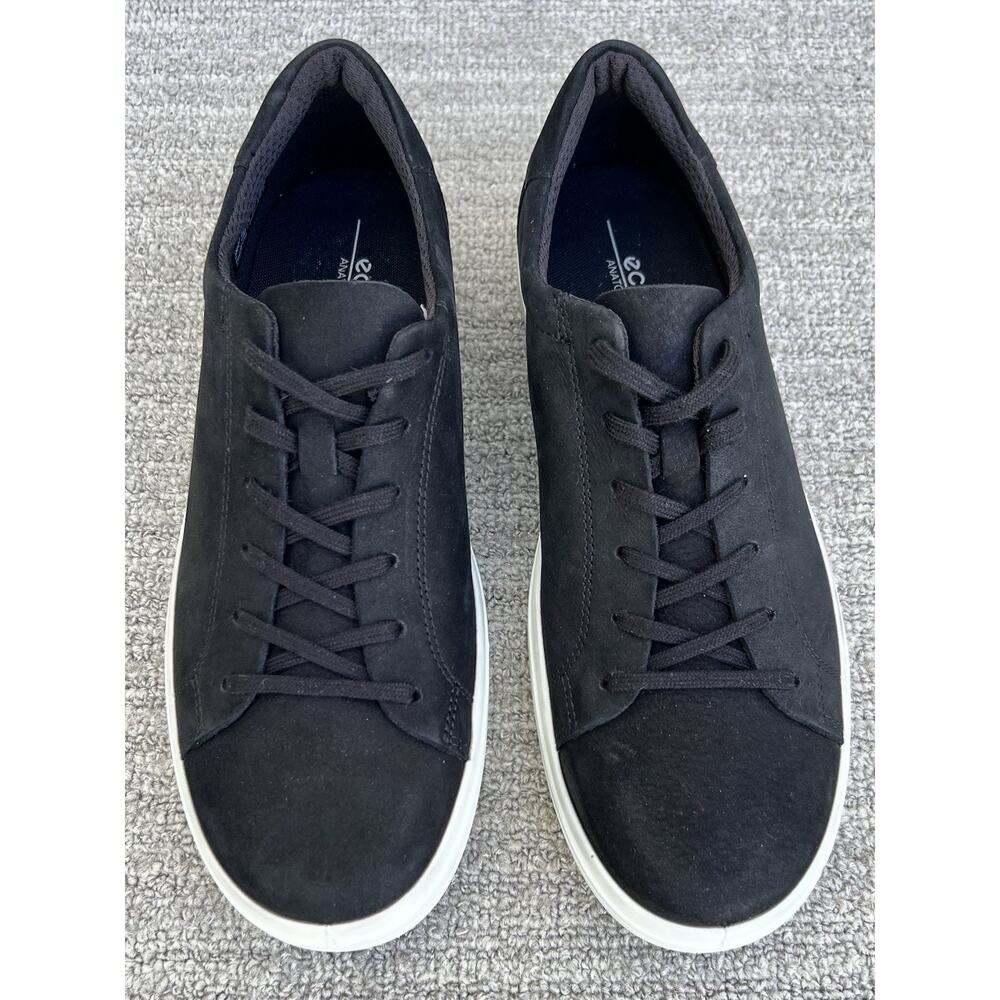 ECCO Classic Low Top Leather Black Sneaker Women's Size 10-10.5 US